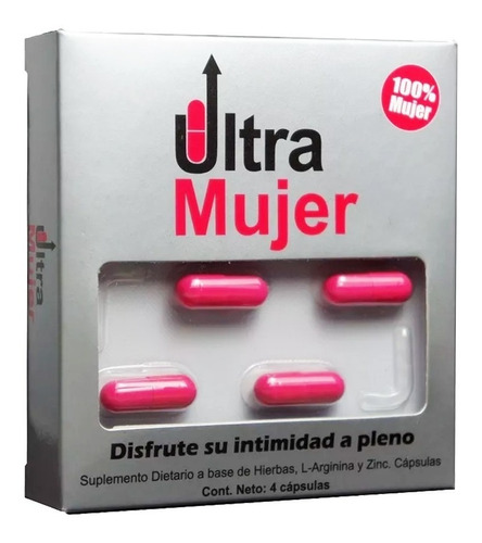 Estimulador Femenino Potenciador Sexual Natural Ultra Mujer