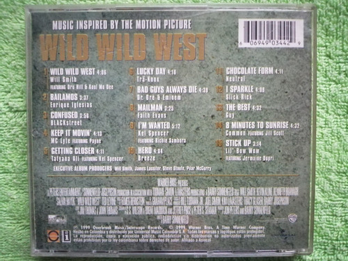 Eam Cd Wild Wild West Soundtrack 1999 Eminem Dr Dre W. Smith