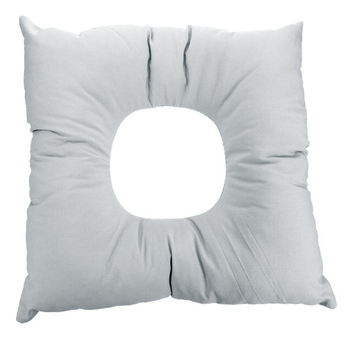 Almohadon Camilla Masajes Spa Tratamiento Boca Abajo Agujero Gris Liso