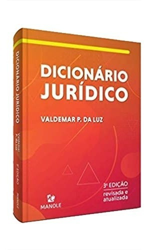 Dicionário Jurídico Capa Comum  22 Janeiro 2020