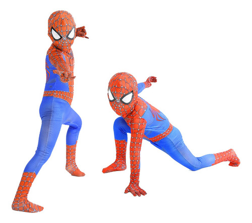 Fantasia Infantil Homem-aranha Tradicional Clássica +máscara