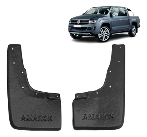 Apara Barro Amarok 2010 2011 2012 Dianteiro Kit 2 Peças