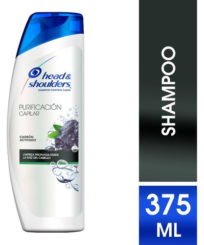 Head & Shoulders Shampoo Purificación Capilar Carbón Activad
