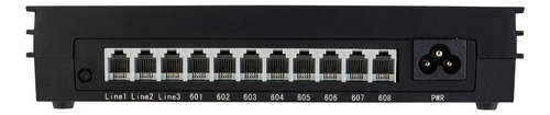 Conmutador De 3 Líneas Y 8 Extensiones | Pbx-100