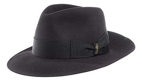 Borsalino Premium Classic Fedora 2-7 / 8  Ala