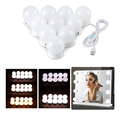 Luces Led De Tocador Para Espejo, Luces De Tocador Estilo Ho