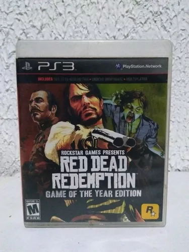 Jogo Red Dead Redemption PS3 Mídia Física Original (Seminovo