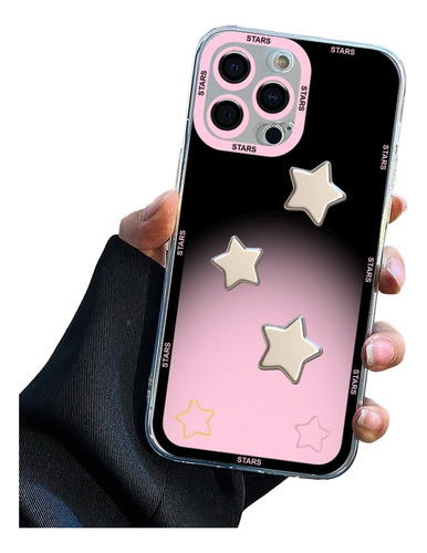 Funda De Teléfono Y2k Style Stars Para iPhone 11, 15, 13, 14