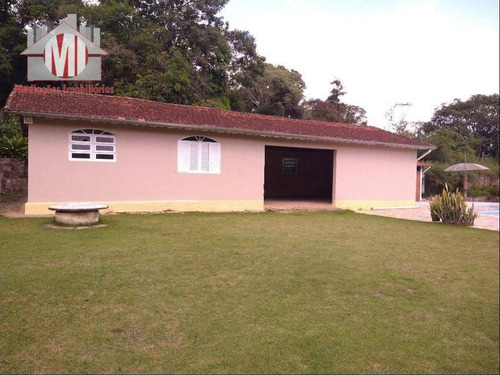 Imagem 2 de 30 de Linda Chácara Com Escritura, 05 Dormitórios, Piscina, Salão De Jogos, Pomar, À Venda, 3270 M² Por R$ 550.000 - Zona Rural - Pinhalzinho/sp - Ch0901