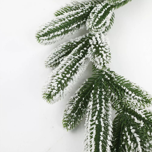 . M 24 Púas Para Árboles Nevados, Agujas Artificiales,
