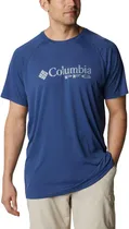 Comprar Columbia Pfg Respool Knit Manga Corta Para Hombre, Carbono, 
