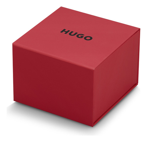Hugo Reloj Hombre 43 Mm Multifunción Mesh 1530409 Plata Correa Plateado