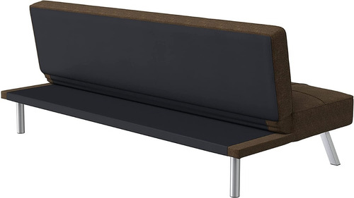 Sofa Convertible A Futon Color Java Marca Serta