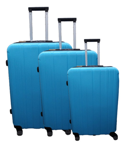 Set X3 Valija 20 24 28 Viaje Maleta Resistente Carry 4ruedas