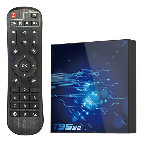 Caja De Tv T95w2 De 36 G: Wifi 4k/5 G, Decodificación Av1, C