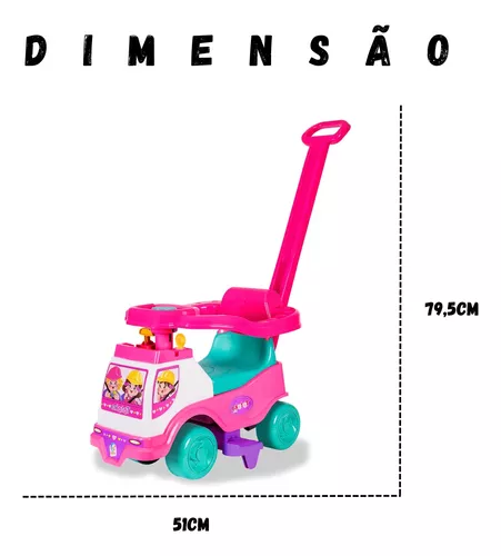 Triciclo Infantil Menina E Menino Velotrol Carrinho Passeio