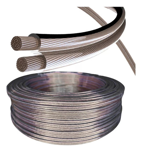 Cabo Caixa Som Estanhado Aat Supreme 100% Cobre 2x2,5mm 50m