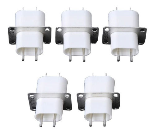 Paquete 5 Sockets Para Magnetrón De Microondas Nuevos 