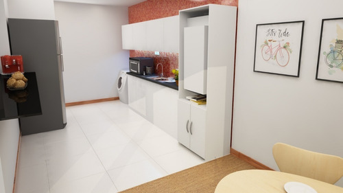 Imagen 7 de 9 de Barra Cocina Plegable Desayunadores Despensero Escritorio+