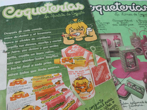Coqueterias 1987 Lote 3 Revistas Catalogo Nenas Vintage 80s (Usado)