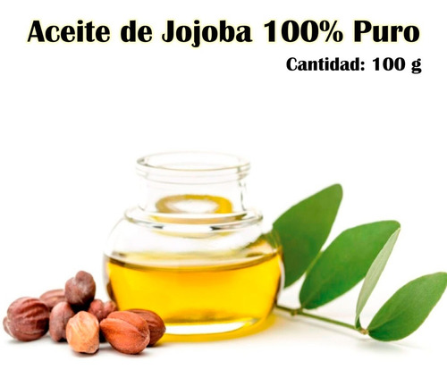 Aceite De Jojoba 100% Puro 100g