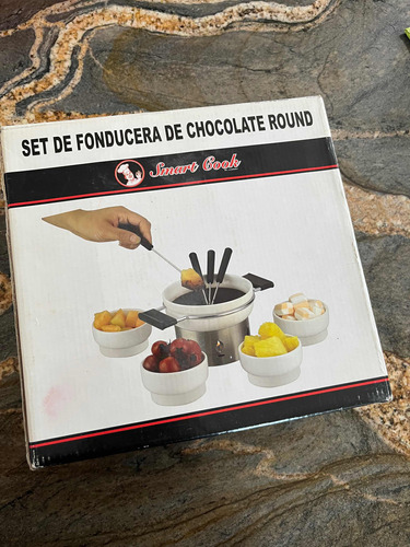 Set De Fonducera De Chocolate Round