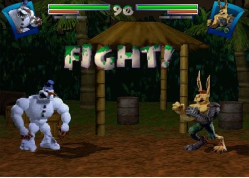 Clay Fighter Sculptors Cut N64 Nintendo Juego Fisico Clasico (Usado)