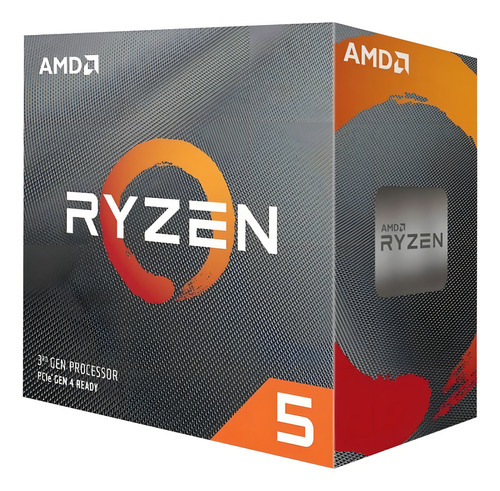 Procesador gamer AMD Ryzen 5 3500X 100-100000158BOX de 6 núcleos y 4.1GHz de frecuencia