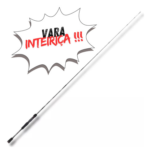 Vara De Pescar Plusfish Violent P/carretilha 1,68m 8-17lb Cor Preto
