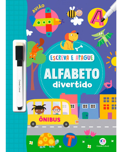 Livro Escreva E Apague Ciranda Cultural Com Caneta