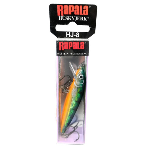 Señuelo Duro Rapala Husky Jerk Hj8 Carrete  Spinning Casting