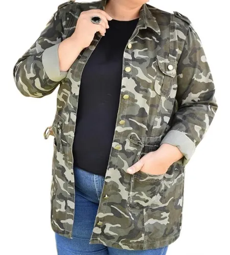 Parka hotsell jeans camuflada