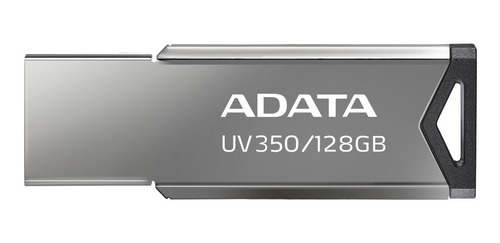 Imagen 3 de 4 de Memoria Usb Adata Uv350 128gb Usb3.2 Acabado Metal Brillante