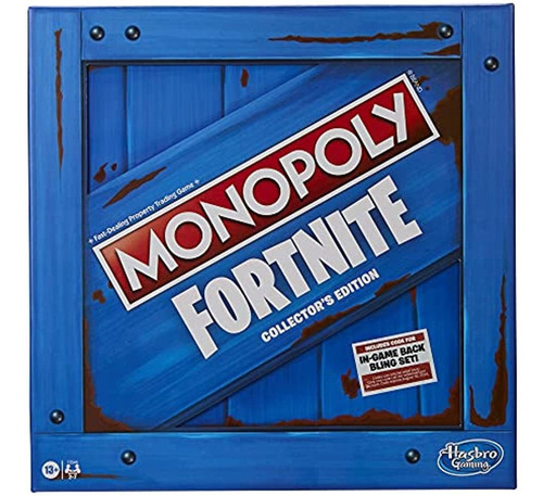 Monopoly: Fortnite Collector's Edition Board Game Inspirado