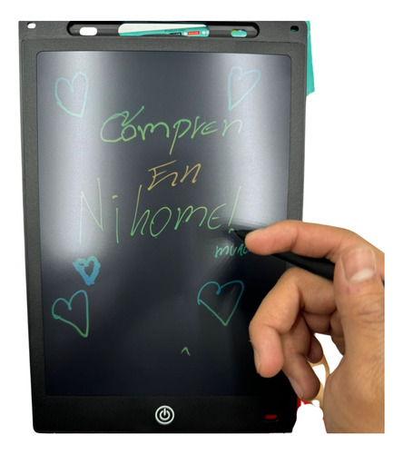 72 Pizarrón Mágico Lcd Tipo Tablet Niños 16 Pulgadas Mayoreo