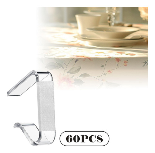 60x Clips De Mantel Estables Para Reunirse De Cocina