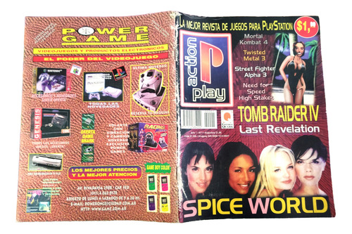 Revista Action Play N°1! - Inconseguible - Año 1999 (Usado)