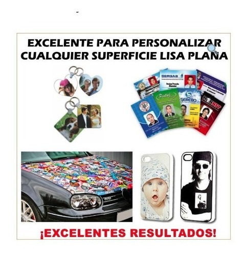 Vinil Sublimable Sticker C Plancha De Sublimacion Moritzu