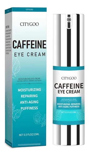Crema De Ojos Con Cafeína Para Ojera, Bolsas, Arrugas