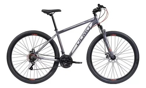 Bicicleta Mtb Olmo Wish 290 R29 Freno A Disco Aluminio 21v Negro/gris 20 "