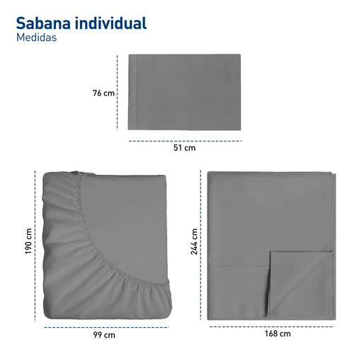 5 Juegos De Sabanas Individuales 100% Poliéster Microfibra