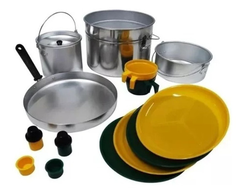 Set De Olla Para Camping  - Cook Nautika (4 Personas)