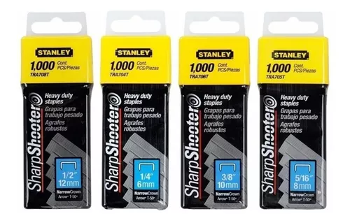 GRAPAS PARA TRABAJO PESADO 5/16 STANLEY TRA705T