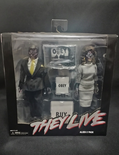 They Live Aliens Neca 2 Pack (Usado)