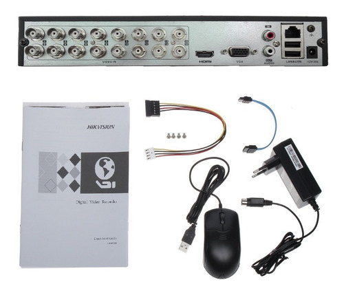 Imagen 2 de 7 de Grabadora Dvr 16 Canales Hikvision 1080p Turbo Hd 7216hghi