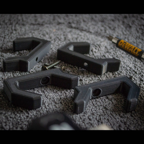 Pack 5 Colgador Pared Soporte Para Ropa Perchero + Tornillos