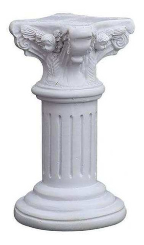 2 Estatua Del Pilar Romano Pedestal Candelabro Escultura