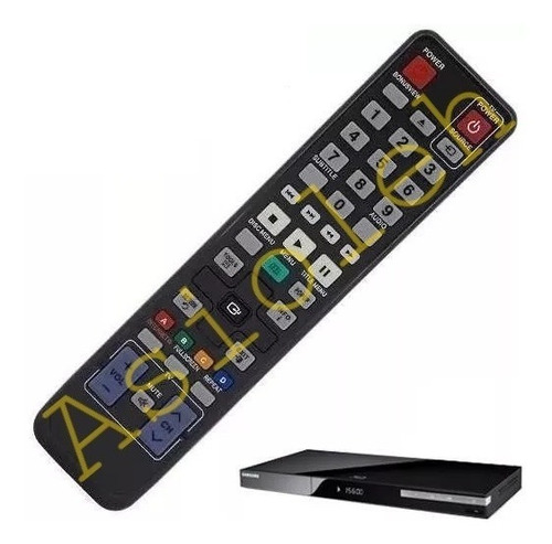 Controle 7041 P/ Blu-ray Samsung Bd-p1400 Bd-p1500 Bd-p1600