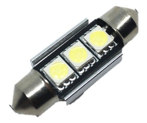Bombillo Led Carro Festoon Fusible 41mm Techo Puerta Canbus