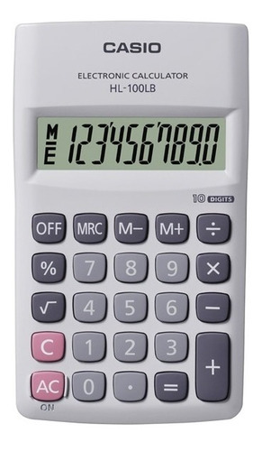 Calculadora Bolsillo Casio Hl-100lb Garantia Oficial 2 Años